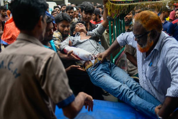 Anti-quota Protest In Dhaka