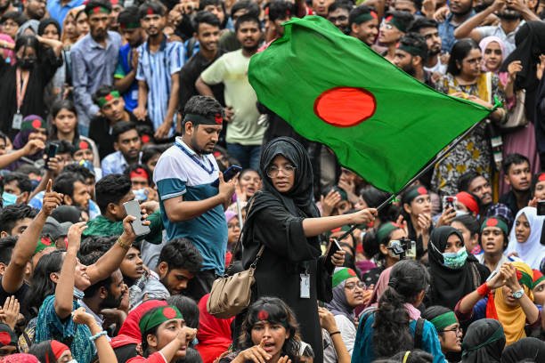 Bangladesh Unrest Students Protest