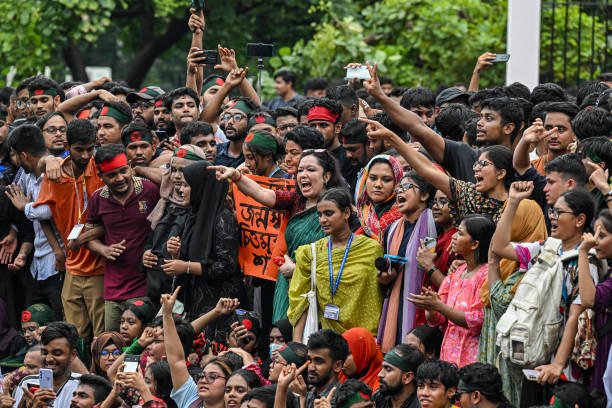 Bangladesh Unrest Students Protest