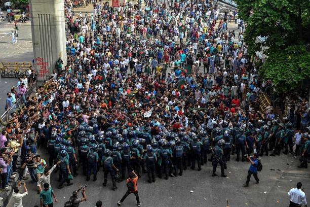 BANGLADESH-STUDENTS-PROTEST