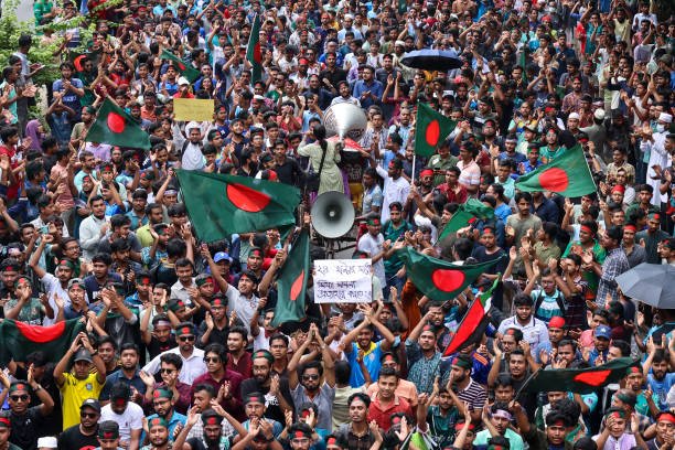 Students Protest In Bangladesh