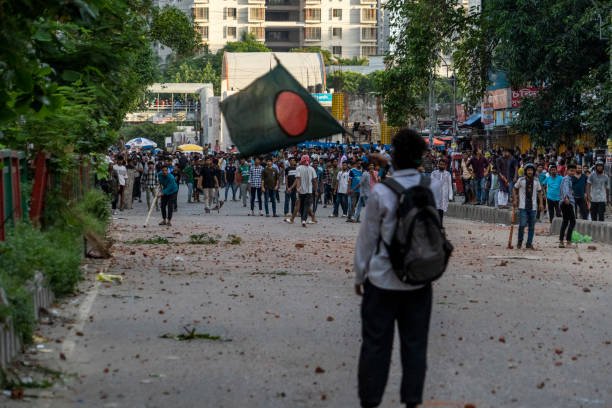 Anti Quota Protest and Curfew in Dhaka