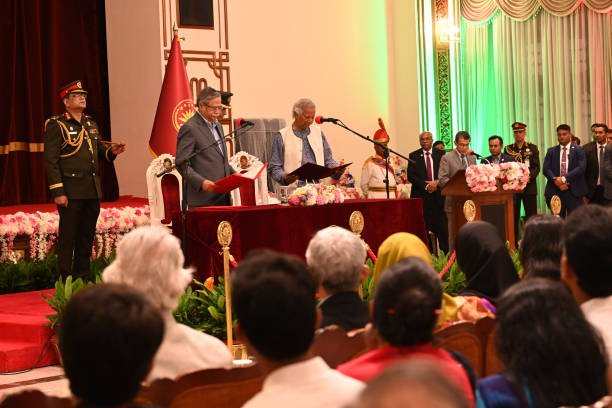 Nobel Peace Laureate Muhammad Yunus-led Interim Government Sworn In Dhaka.