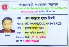 মো: মাহমুদুল হাসান রিজভী