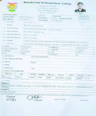 মিকদাদ হোসাইন খান (আকিব)