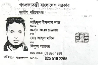 মো: সাইফুল ইসলাম শান্ত