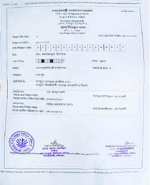 মো: আশরাফুল ইসলাম
